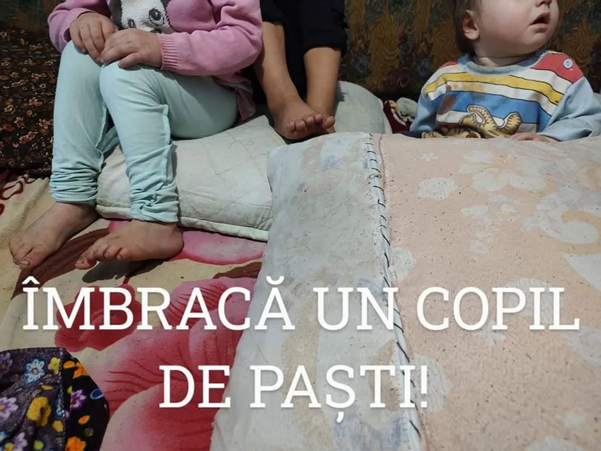 Să îmbrăcăm un copil de Paști! — aprilie 2023