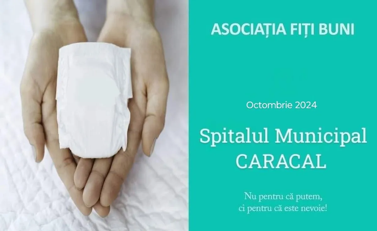 Pentru Spitalul Municipal Caracal — octombrie 2024