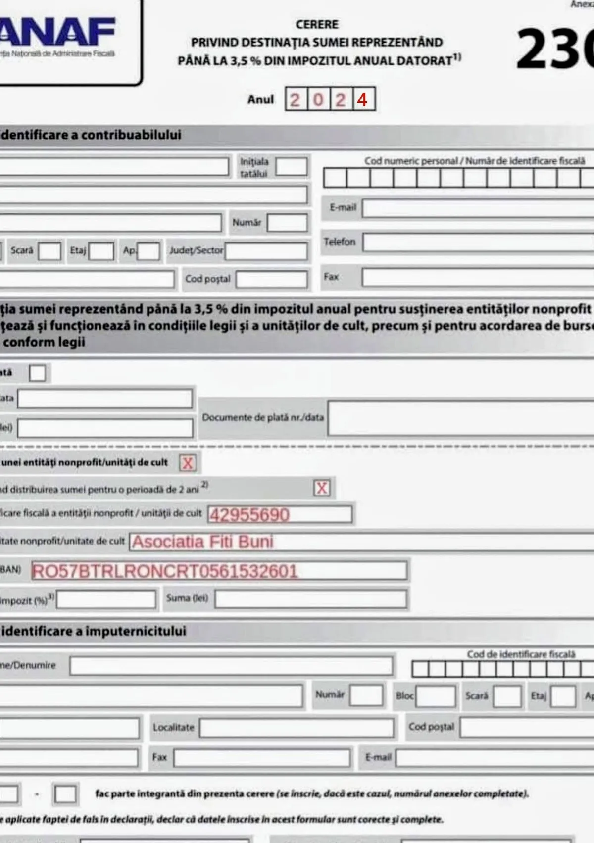 Asociație — ianuarie 2025