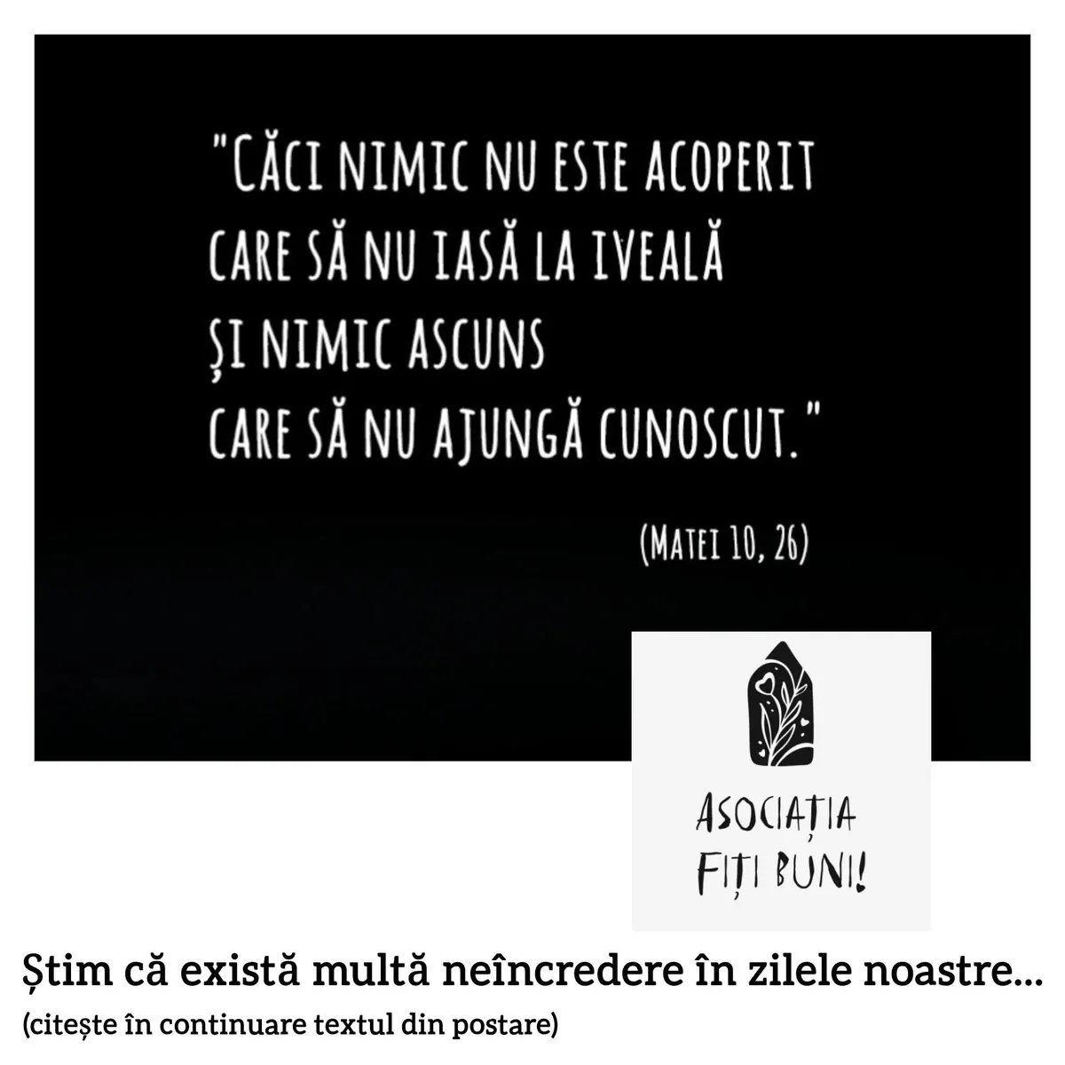 Desculț am fost și m-ați încălțat! — decembrie 2025